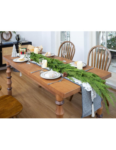 Guirnalda de Cedro 180 cm Green Moon Clásica Decoración Navideña