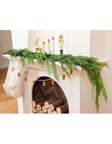 Guirnalda de Cedro 180 cm Green Moon Clásica Decoración Navideña