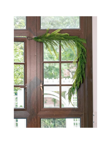 Guirnalda de Cedro 180 cm Green Moon Clásica Decoración Navideña