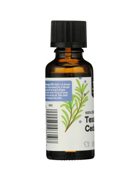 Aceite Esencial de Cedro de Texas 100% Puro Whole Foods 30ml