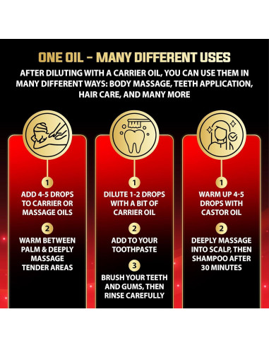 Aceite Esencial de Clavo Milivol 30 ml - 100% Puro y Orgánico