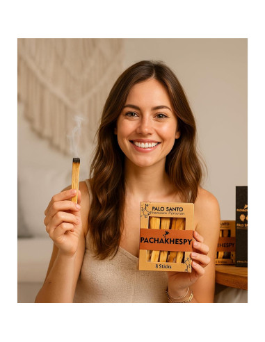 Varitas de Palosanto Premium PACHAKHESPY - 8 Unidades 100% Natural