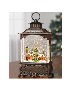 Linterna de Nieve Musical Gorrzai con Temporizador y USB