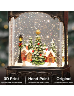 Linterna de Nieve Musical Gorrzai con Temporizador y USB 2