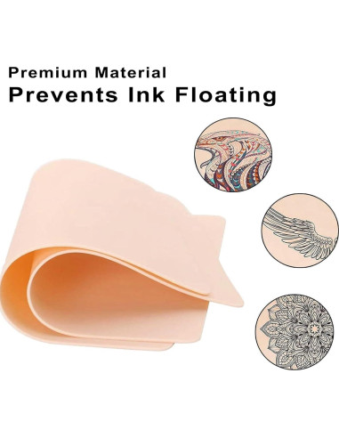 Piel de Práctica para Tatuaje Urknall 10pcs 1.3mm Doble Cara