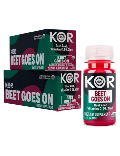 Shot de Jugo Prensado KOR Beet Goes On 24 Pack 50 ml - Orgánico
