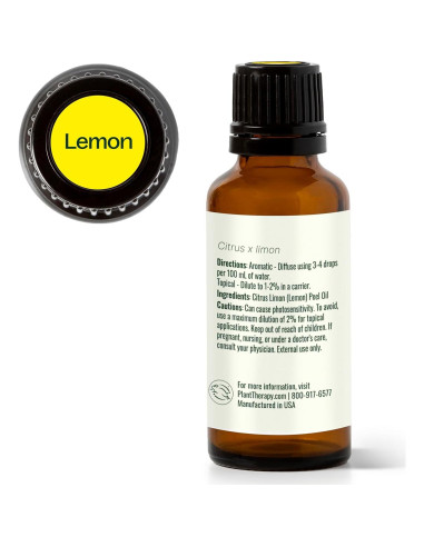 Aceite Esencial de Limón Plant Therapy 30 mL 100% Puro