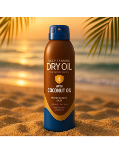 Aceite Corporal Bronceador en Spray Tropical 170 g - Acabado Seco 2
