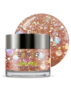 Polvo Dip para Uñas SNS Hoopoe Metálico 28 g - Larga Duración