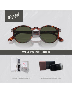 Gafas de sol Persol PO3171S Havana Verde 52mm + Kit iWear 2