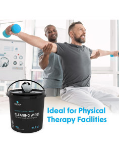 Toallitas de Limpieza Wipex 400ct para Gimnasio y Fitness 2