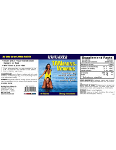 Vitaminas Bronceadoras Tanamins 120 Cápsulas - Bronceado Natural 2