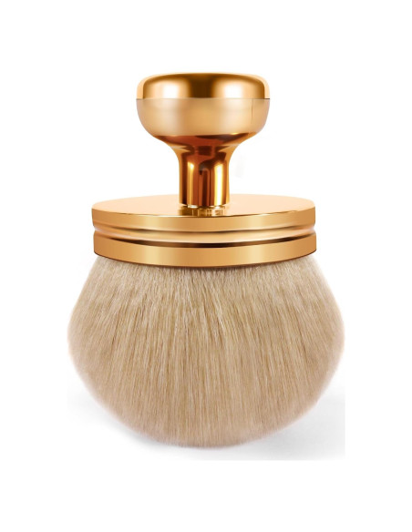 Brocha Kabuki Extra Grande GAQWOK 74mm para Autobronceador