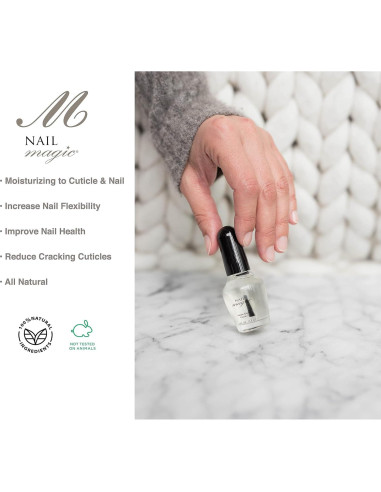 Aceite de Cutículas Nail Magic Almendra Vainilla 14.79 ml