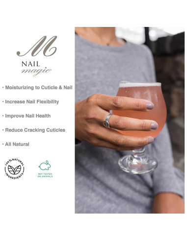 Aceite de Cutículas Nail Magic Almendra Vainilla 14.79 ml