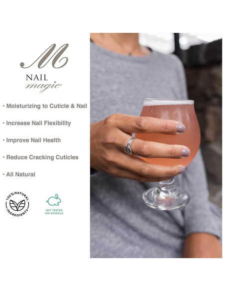 Aceite de Cutículas Nail Magic Almendra Vainilla 14.79 ml