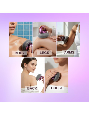 Brocha Kabuki Corporal WendMart - Aplicador Vegano 13x8.5cm