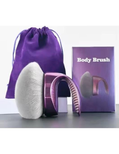 Brocha Kabuki Corporal WendMart - Aplicador Vegano 13x8.5cm