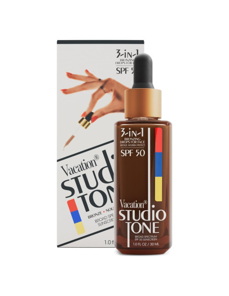 Gotas Bronceadoras SPF 50 Vacation 29.57 ml - Piel Besada por el Sol