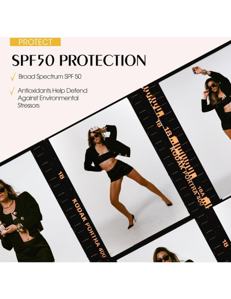 Gotas Bronceadoras SPF 50 Vacation 29.57 ml - Piel Besada por el Sol