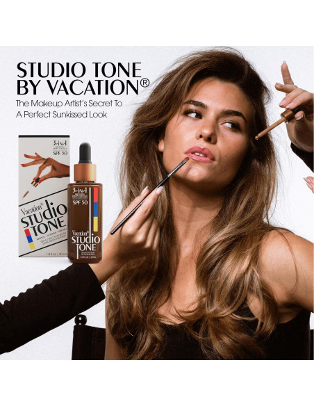 Gotas Bronceadoras SPF 50 Vacation 29.57 ml - Piel Besada por el Sol