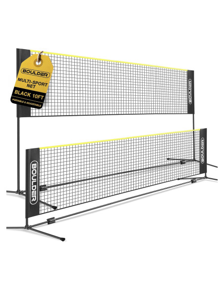 Red de bádminton y pickleball portátil Boulder 3.05m ajustable