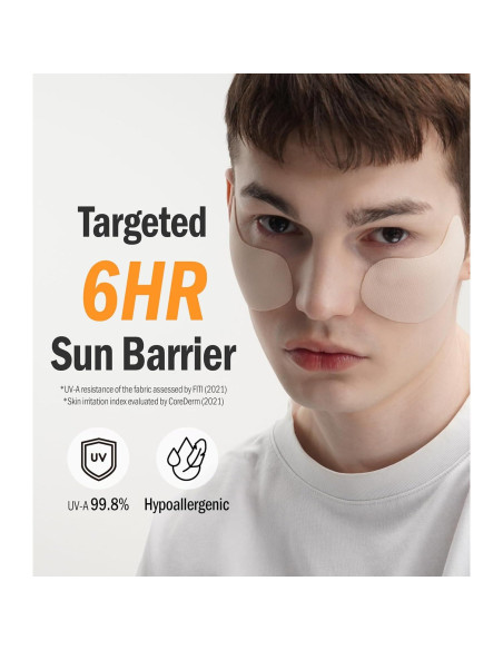 Parches Solares DASHU para Hombre - Gel Refrescante 5 Pares