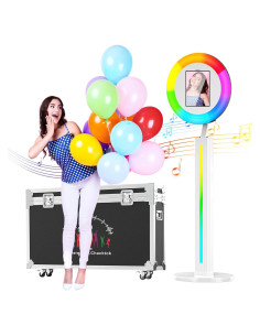 Cabina de Fotos Portátil HARZHI para iPad 10.2/10.9/12.9"