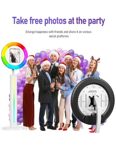 Cabina de Fotos Portátil HARZHI para iPad 10.2/10.9/12.9"