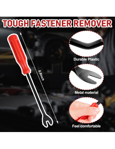 Kit de Clips de Retención para Parachoques Laite 240 Piezas