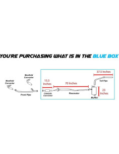 Sistema de Escape Northeastern para Toyota Sienna 3.3L 2004-2006 2
