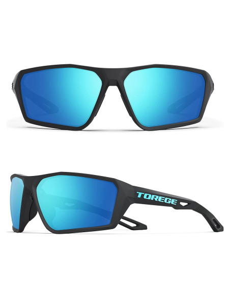 Gafas de sol TOREGE polarizadas para deportes al aire libre