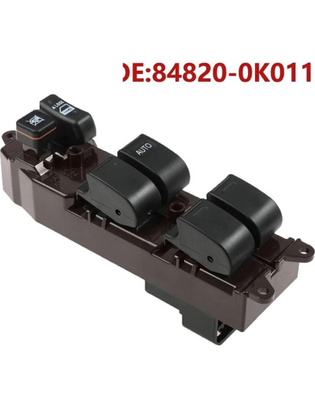 Interruptor de Ventana Eléctrica Genérico Toyota Hilux Vigo 2005-2014 RHD