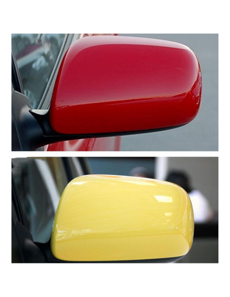 Cubierta Espejo Retrovisor Toyota Yaris 2006-2011 Rojo Derecho