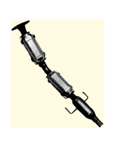 Convertidor Catalítico K&E EXHAUST para Toyota Yaris 1.5L 2006-2011