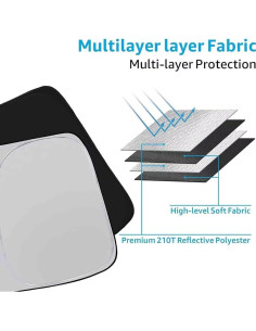 Parasol para Parabrisas Toyota Yaris 2007-2010 - Protector Solar 2