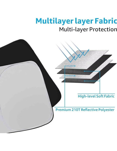 Parasol para Parabrisas Toyota Yaris 2007-2010 - Protector Solar