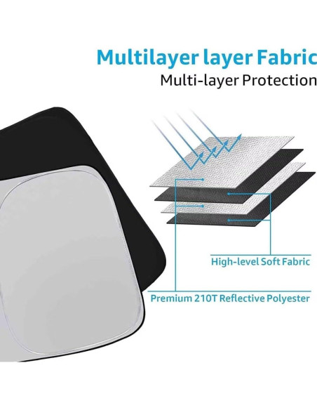 Parasol para Parabrisas Toyota Yaris 2007-2010 - Protector Solar