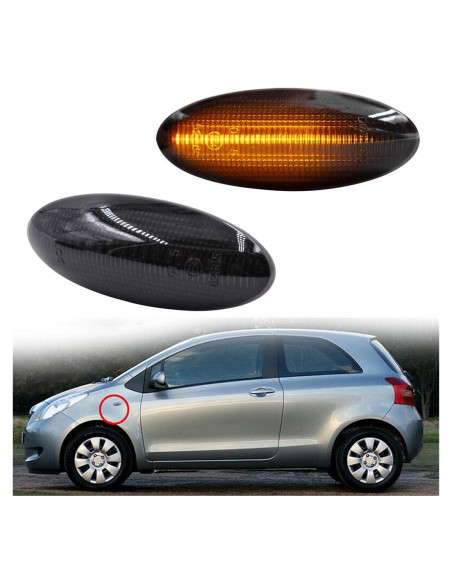 Luces de Marcador Lateral LED NSLUMO para Toyota RAV4 Corolla