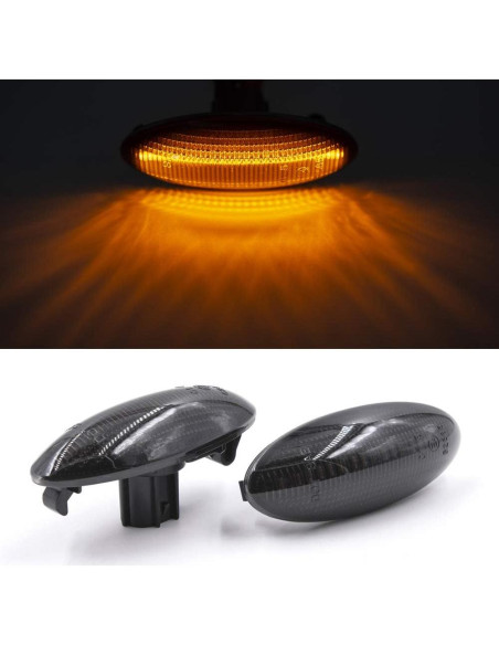 Luces de Marcador Lateral LED NSLUMO para Toyota RAV4 Corolla