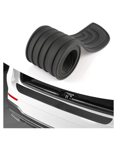 Protector de Parachoques Trasero Ferianl Negro 88.9x8 cm