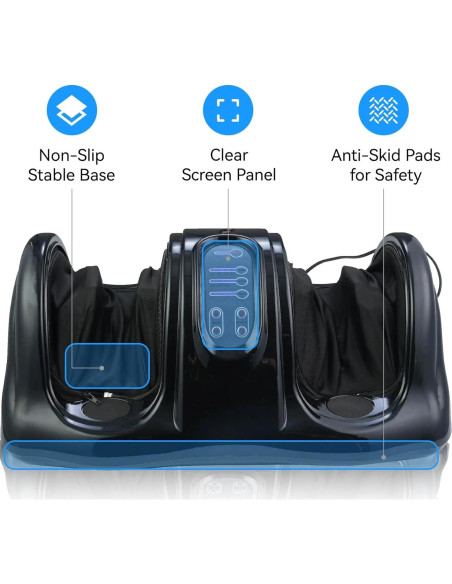 Masajeador de pies Shiatsu FLEXISPOT con calor y control remoto