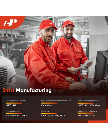 Correa de Transmisión Serpentina A-Premium para Toyota Yaris 2006-2012