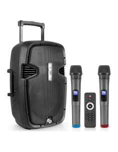 Altavoz PA Bluetooth Pyle PPHP1299WU.5 - 1000W, 12" Subwoofer