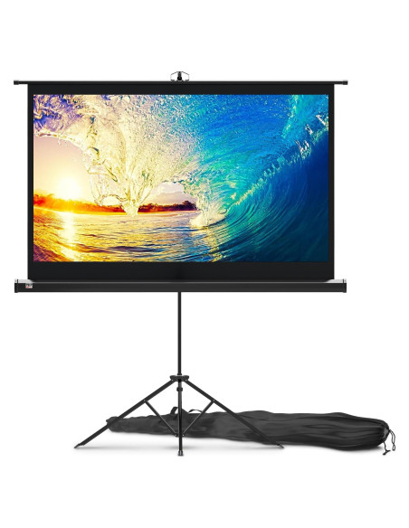 Pantalla de proyector 60" PropVue HD 16:9 con soporte trípode