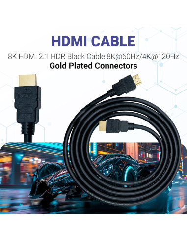 Conjunto de Cables Optimizado BrightOn para PS5 PRO - 2m