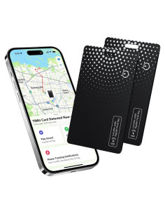 Rastreador Bluetooth Air Tracker TIMU - 2 Paquetes, Carga Inalámbrica, iOS