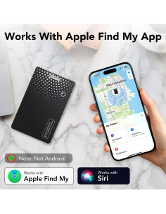 Rastreador Bluetooth Air Tracker TIMU - 2 Paquetes, Carga Inalámbrica, iOS 2