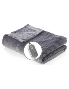 Manta Calentada Deluxe Pure Enrichment 213x183cm 10 Calores