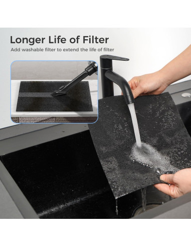 Purificador de Aire VOOPNU DH-JHD08 HEPA 199.5 m Blanco